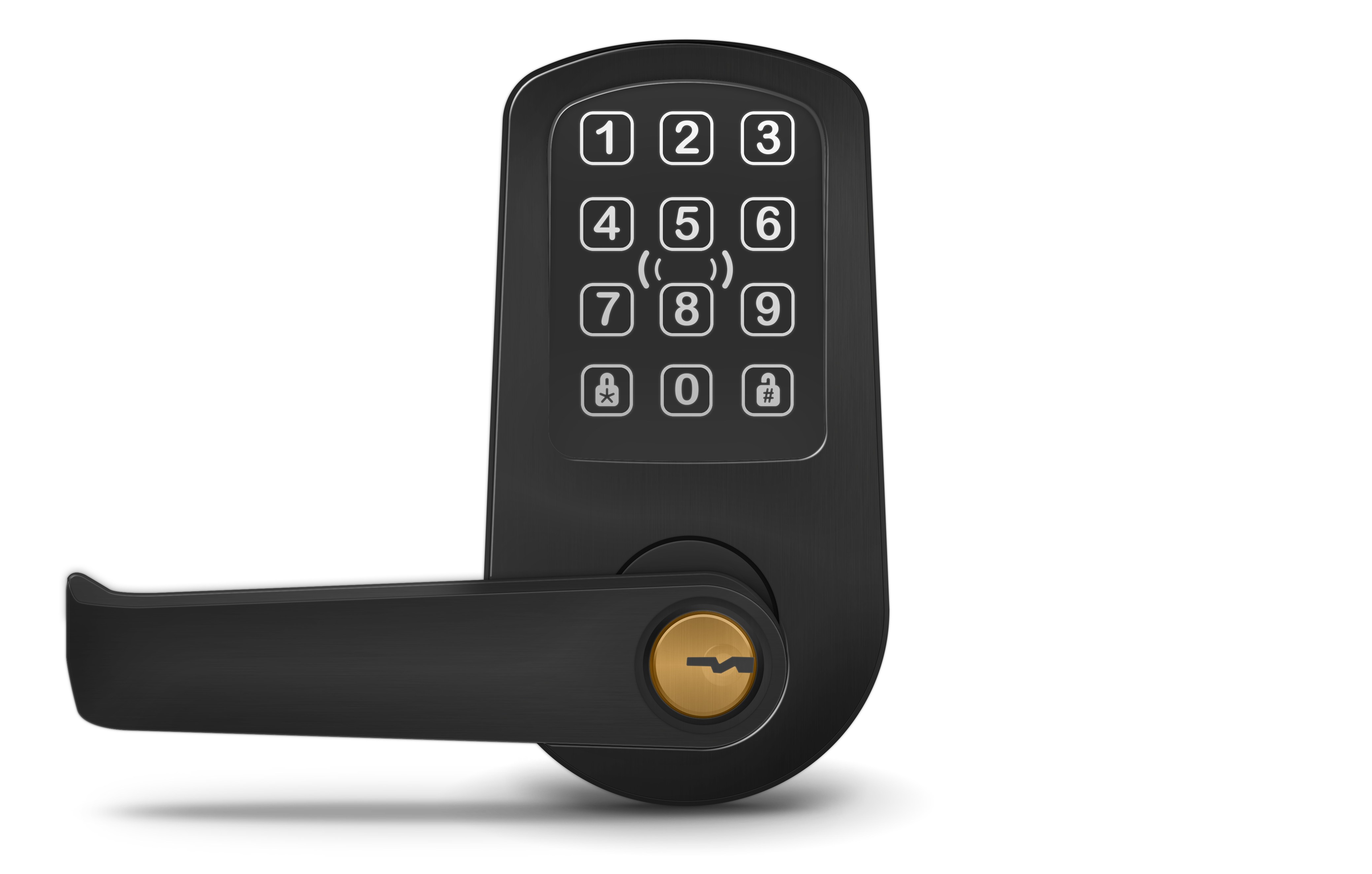 Red Cylindrical Reader Black Keypad.png
